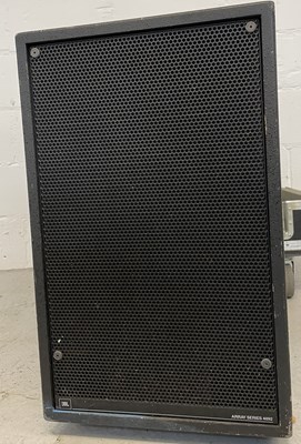 Lot 57 - STRAWBERRY STUDIOS - STRAWBERRY RENTALS COLLECTION - JBL ARRAY 4892 PAIR IN FLIGHT CASE.