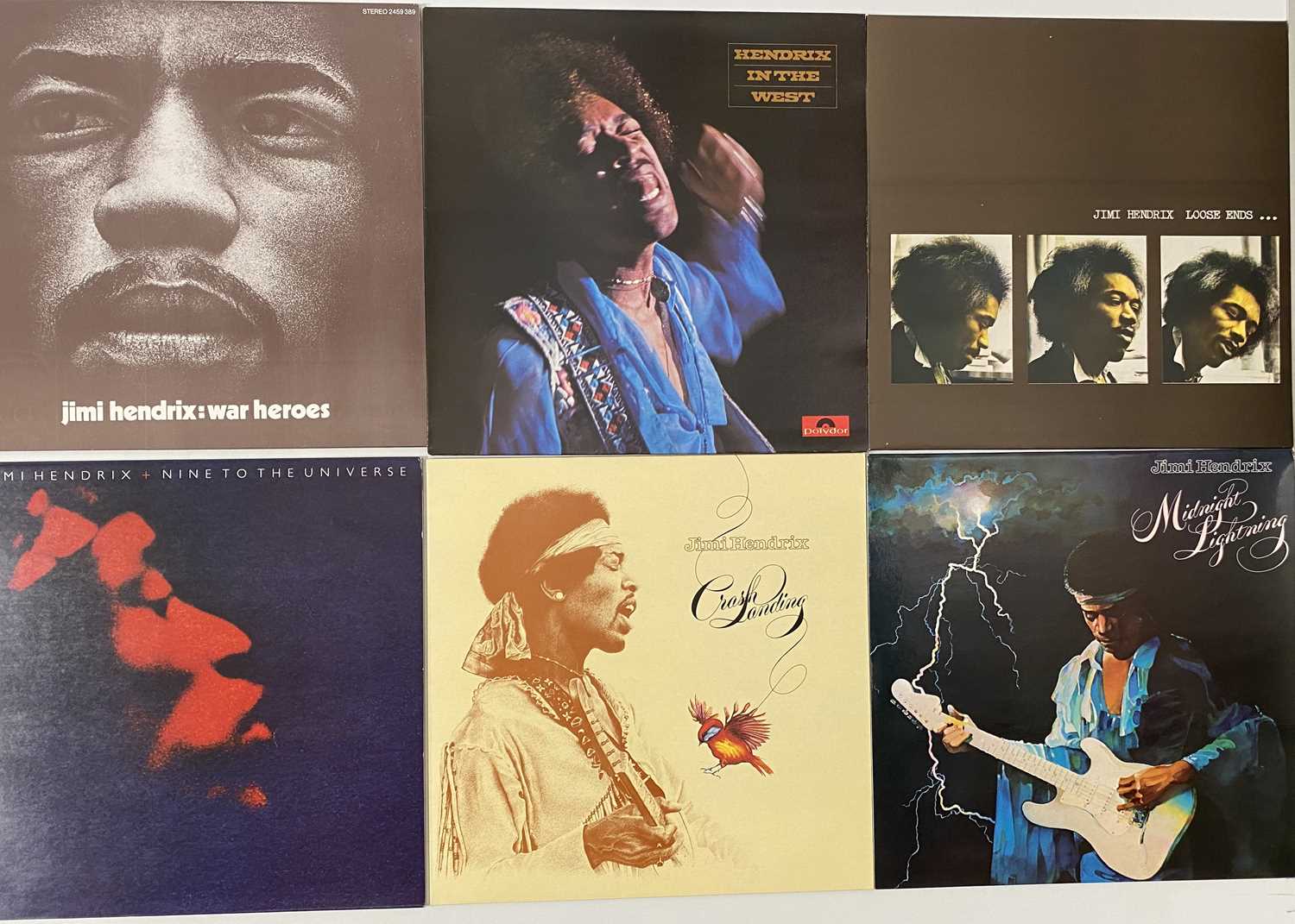 Lot 102 - JIMI HENDRIX - S/T LP BOX SET (12 LP SET