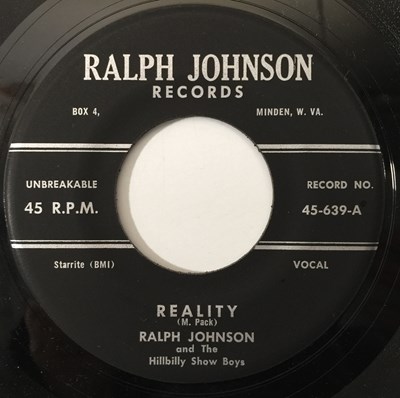 Lot 130 - RALPH JOHNSON - REALITY/ HENPECKED DADDY 7" (US ROCKABILLY - 45-639)