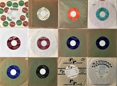 Lot 152 - ROCKABILLY/ ROCK N ROLL/ COUNTRY - 7" COLLECTION (R LETTER LABELS)