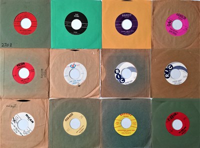 Lot 152 - ROCKABILLY/ ROCK N ROLL/ COUNTRY - 7" COLLECTION (R LETTER LABELS)