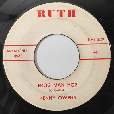 Lot 155 - KENNY OWENS - FROG MAN HOP/ COME BACK BABY 7" (US ROCKABILLY - RUTH 441)