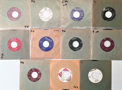 Lot 166 - ROCKABILLY/ ROCK N ROLL - 7" PACK (R LETTER LABELS)