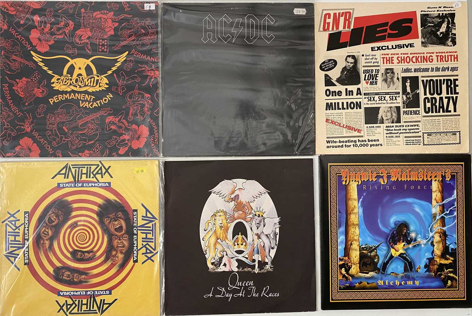 Lot 607 - HEAVY ROCK/ METAL - LP COLLECTION