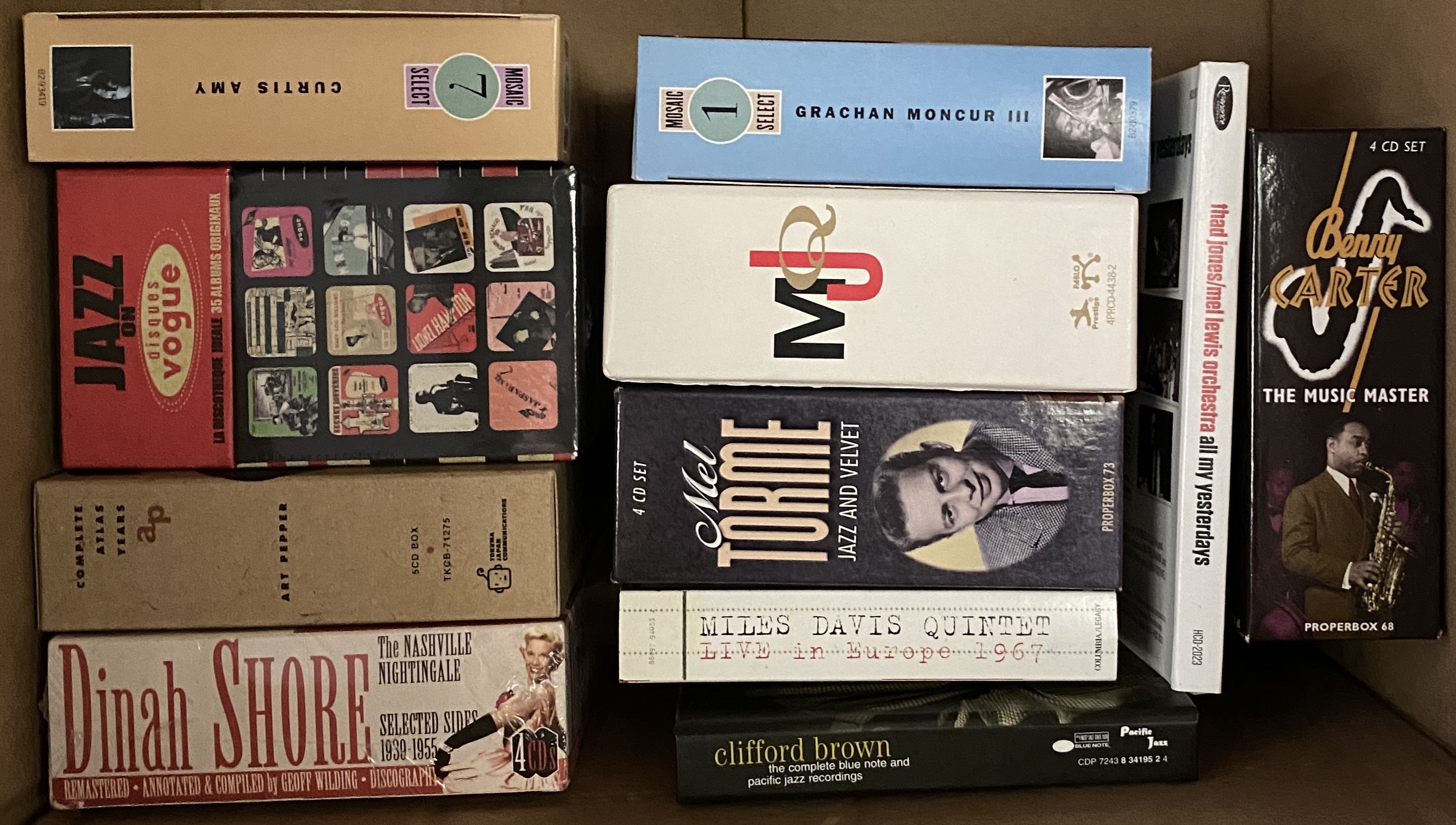 Lot 140 - JAZZ - CD BOX SETS