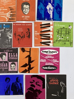 Lot 152 - CONCERT PROGRAMMES - JAZZ C 1960S INC MILES DAVIS.