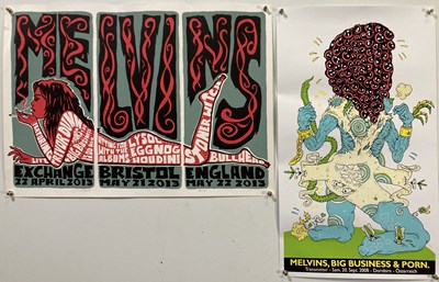 Lot 217 - THE MELVINS - LIMITED EDITION POSTER.