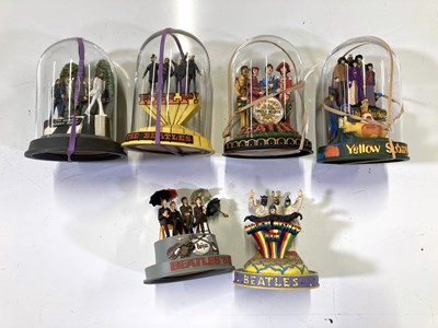 Lot 385 - THE BEATLES - FRANKLIN MINT DOMES.