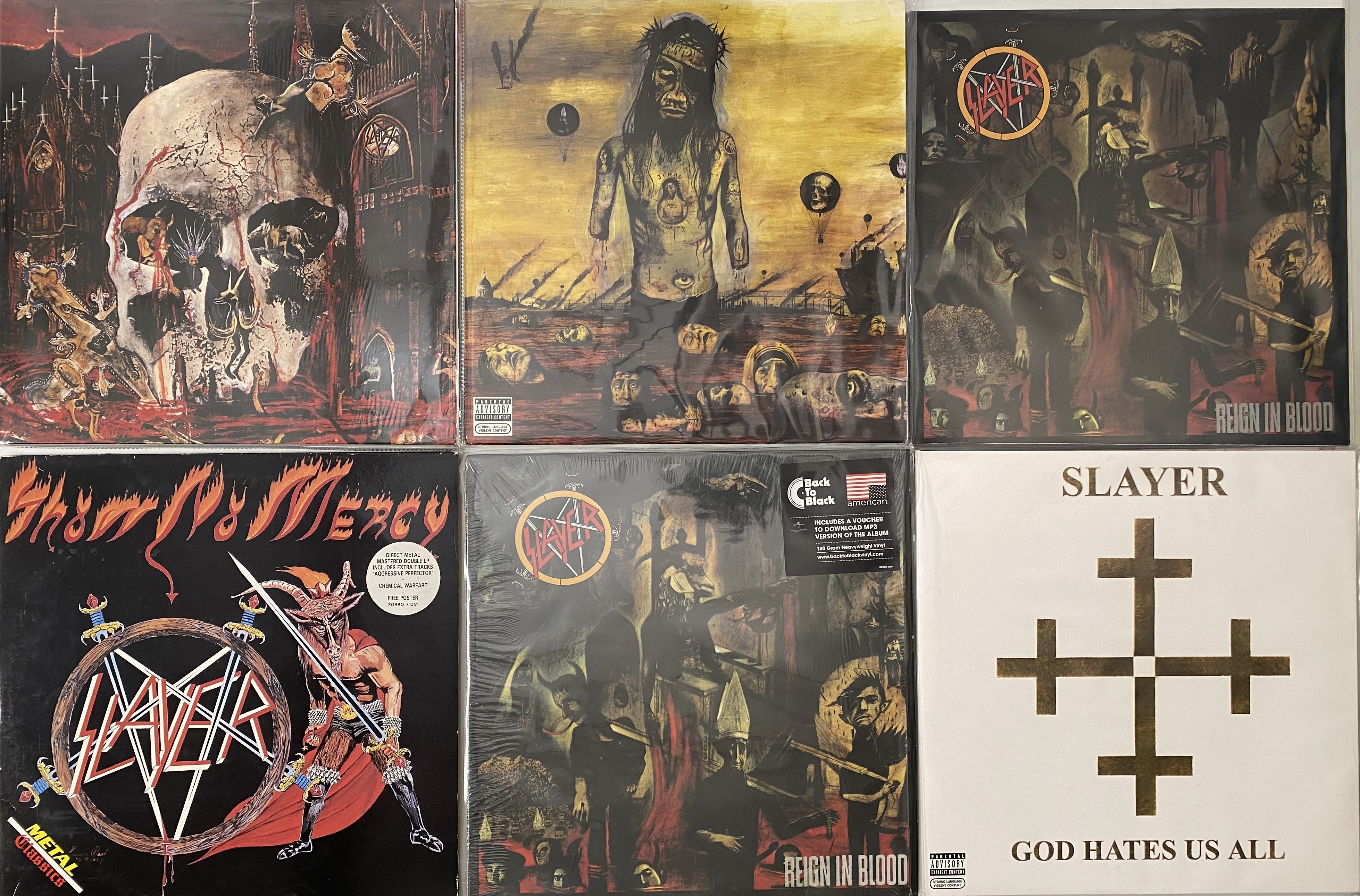 Omega Slayer Lot 625 - SLAYER - LP PACK
