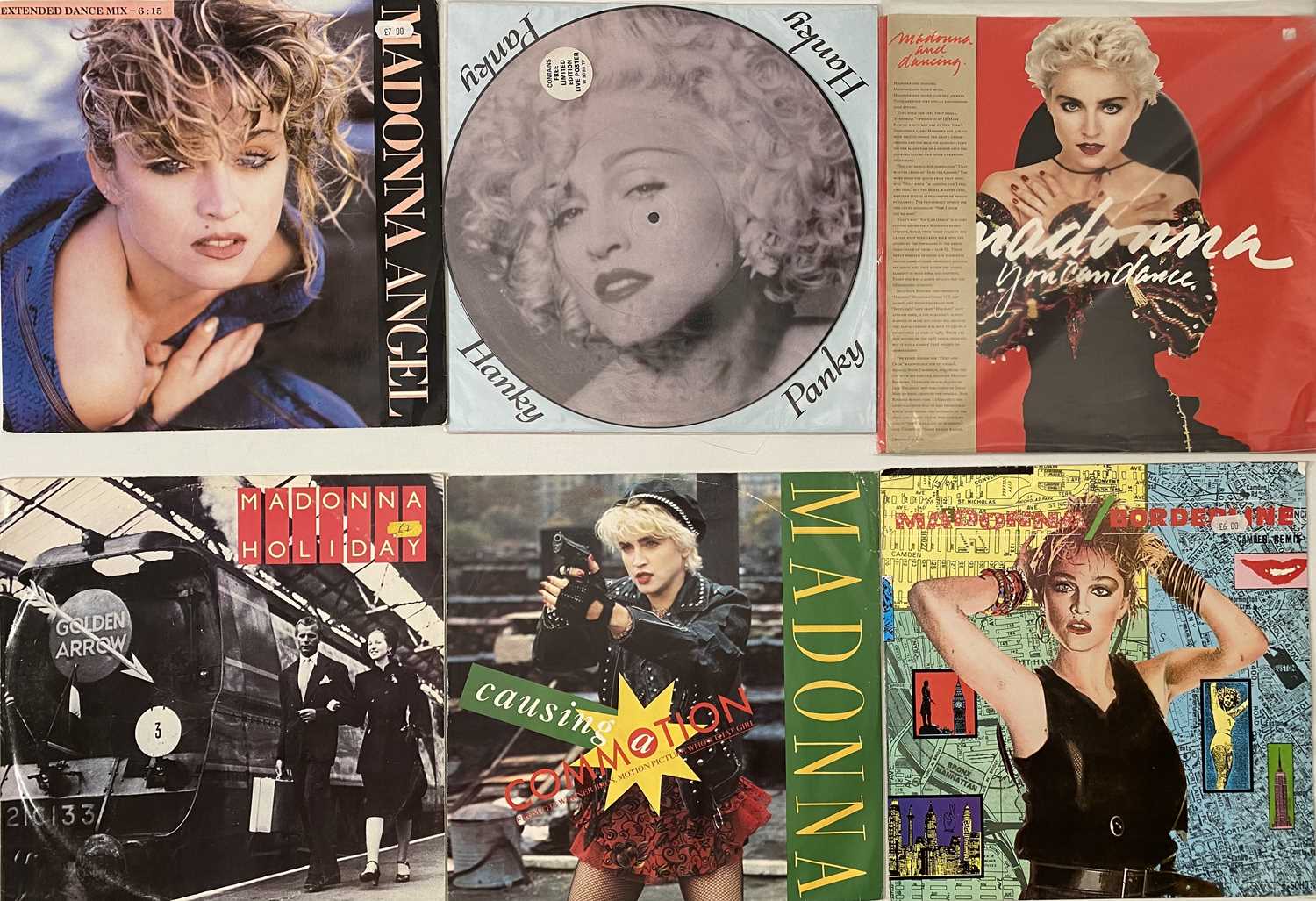 Lot 635 - MADONNA/ GEORGE MICHAEL/ WHAM - LPs/ 12