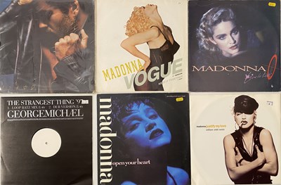 Lot 635 - MADONNA/ GEORGE MICHAEL/ WHAM - LPs/ 12"