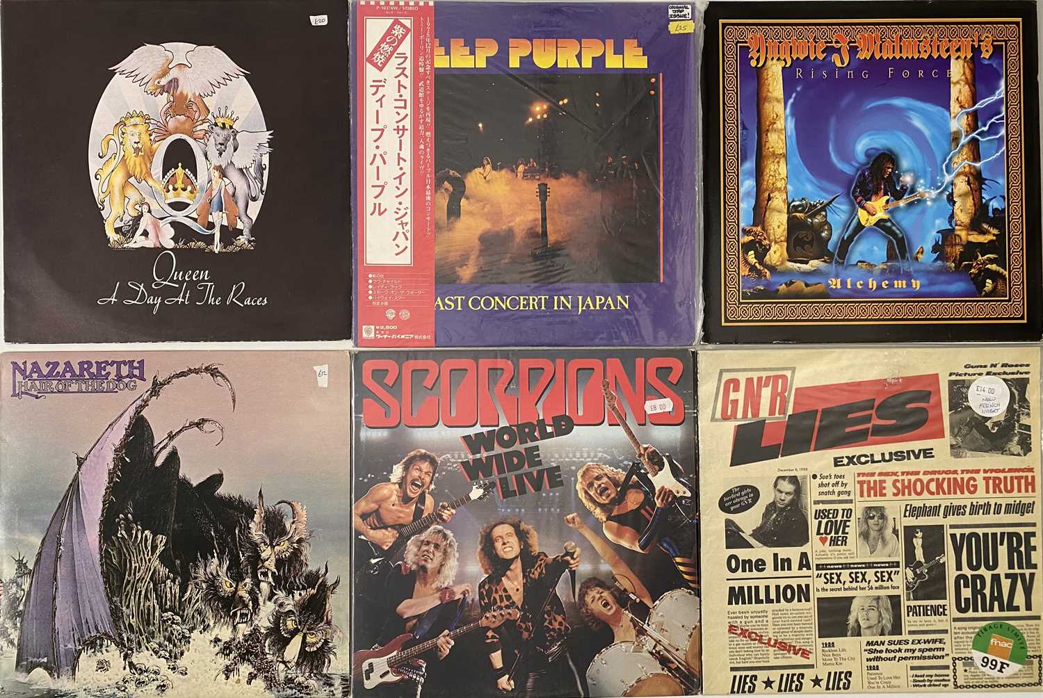 Lot 636 - HEAVY ROCK/ METAL - LP COLLECTION