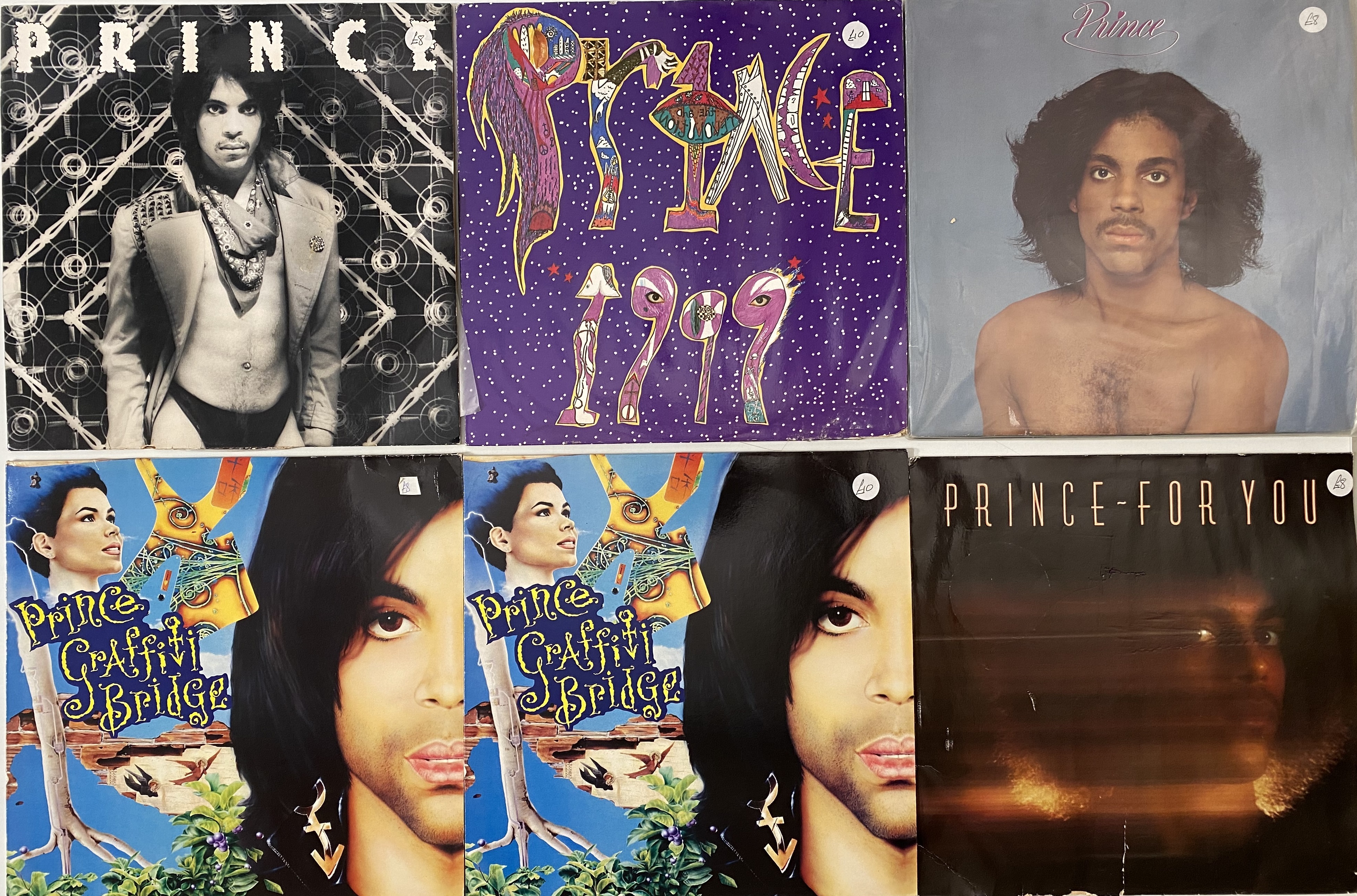 Lot 637 - PRINCE - LPs/ 12