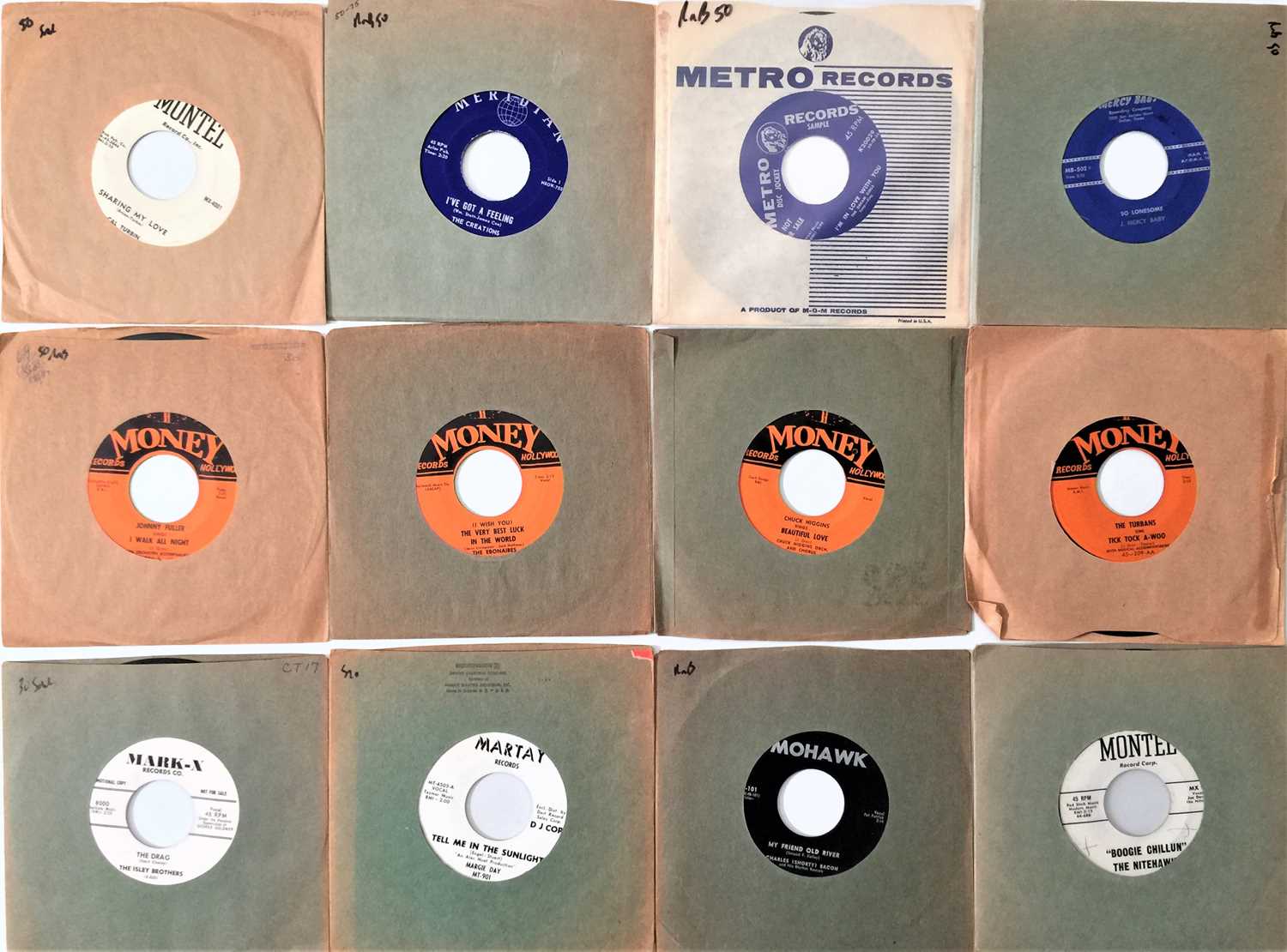 Soul Labels Lot 58 - SOUL / RNB - 'M' LABELS - 7