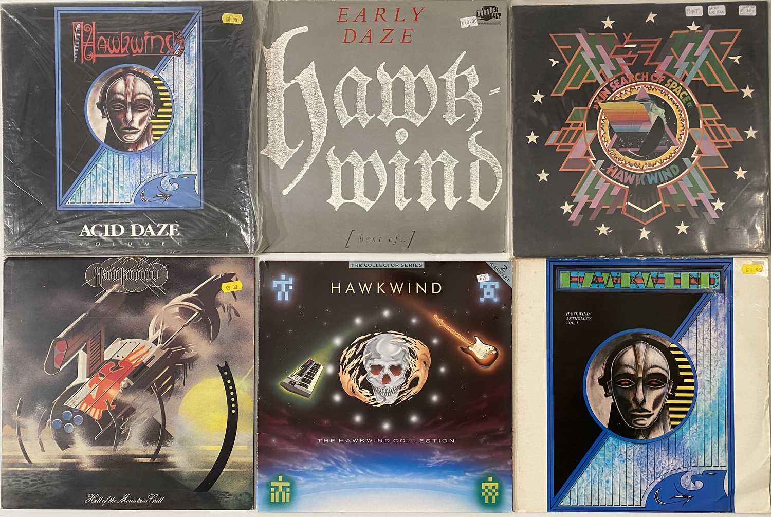 Lot 639 - HAWKWIND - LP PACK