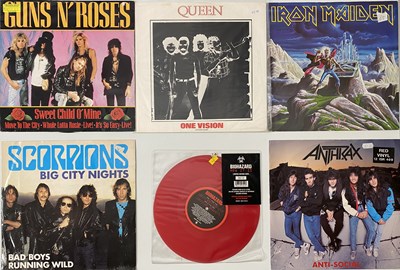 Lot 646 - HEAVY ROCK/ METAL - 12" COLLECTION