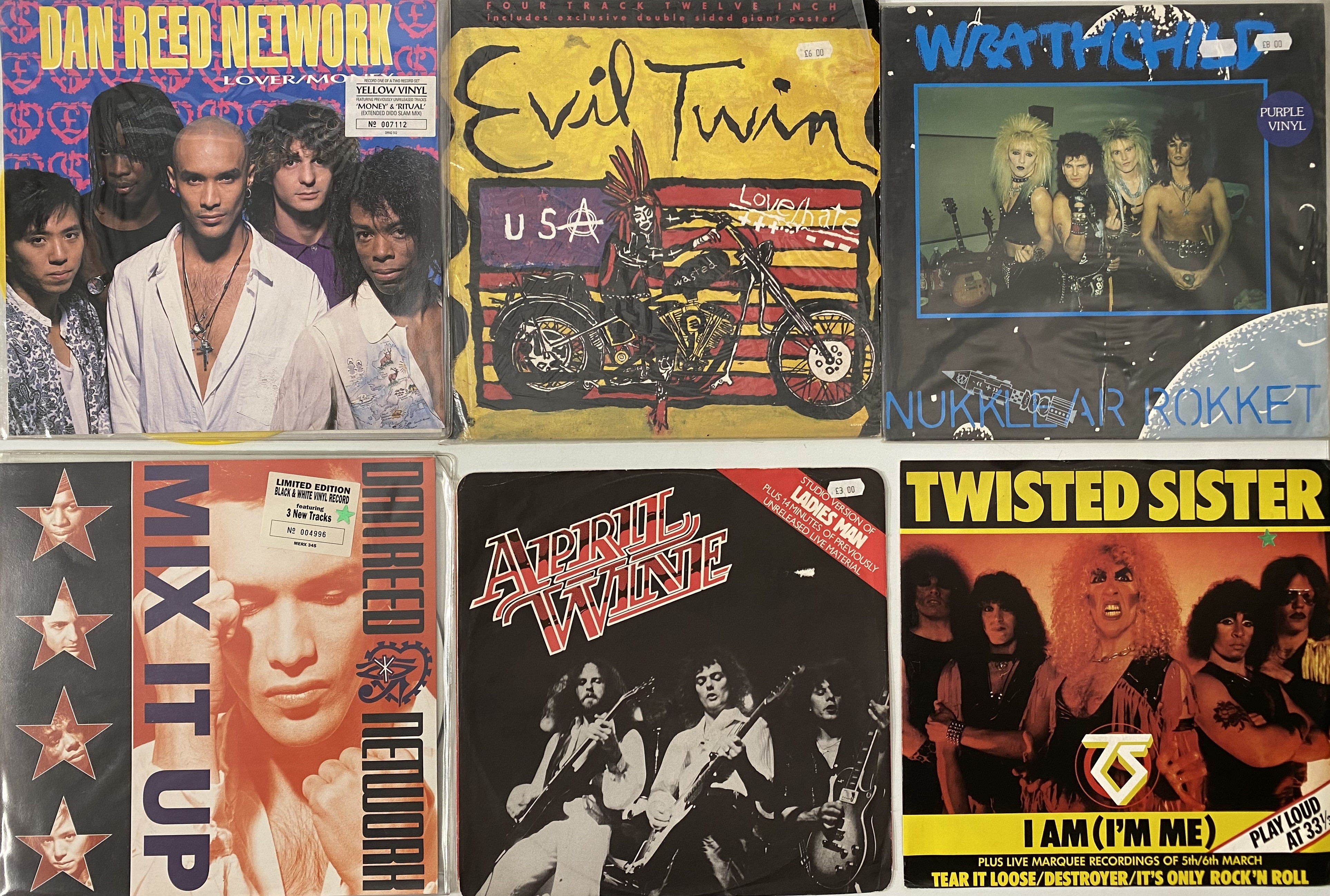 Lot 646 - HEAVY ROCK/ METAL - 12