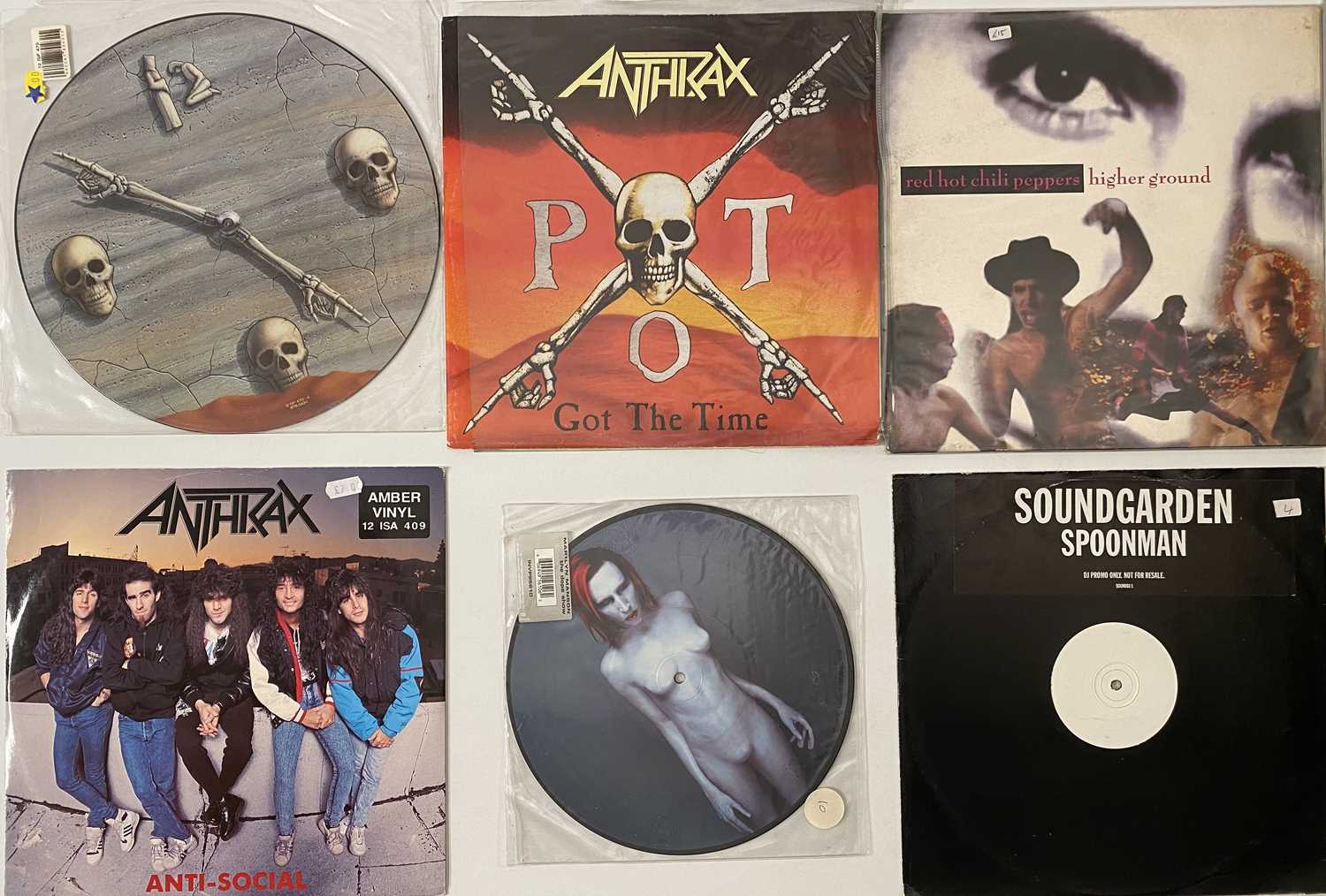 Lot 647 - HEAVY ROCK/ METAL - 12" COLLECTION