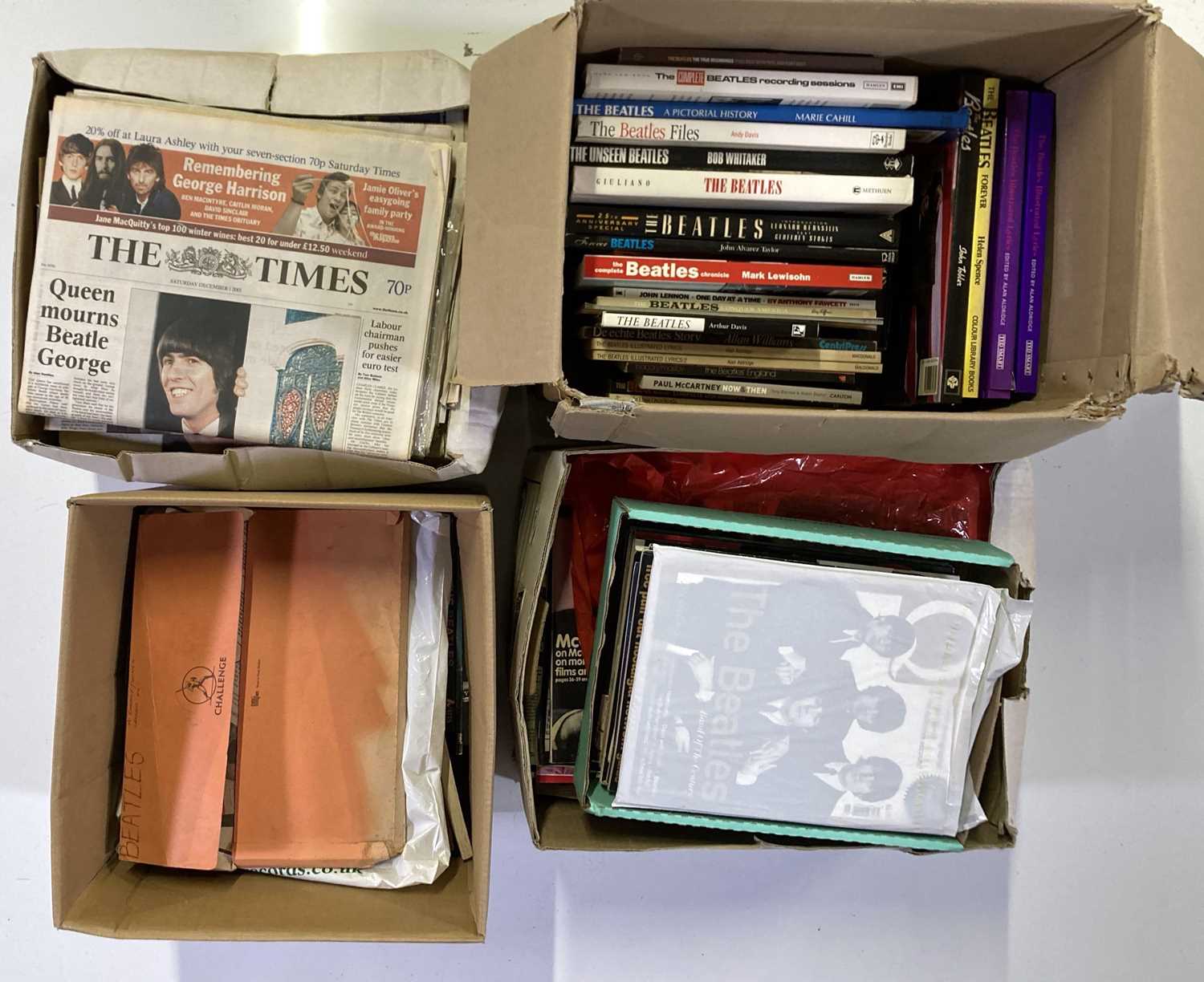 Lot 389 - THE BEATLES - BOOKS AND MAGAZINES.