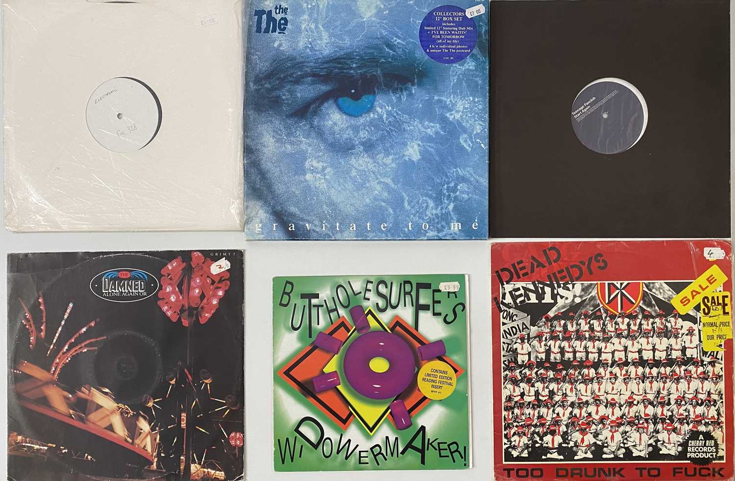 Lot 653 - INDIE/ ALT/ WAVE/ GOTH - 12" SINGLES