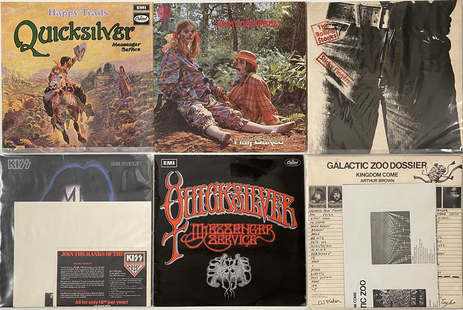 Lot 657 - CLASSIC/ PSYCH - LP PACK