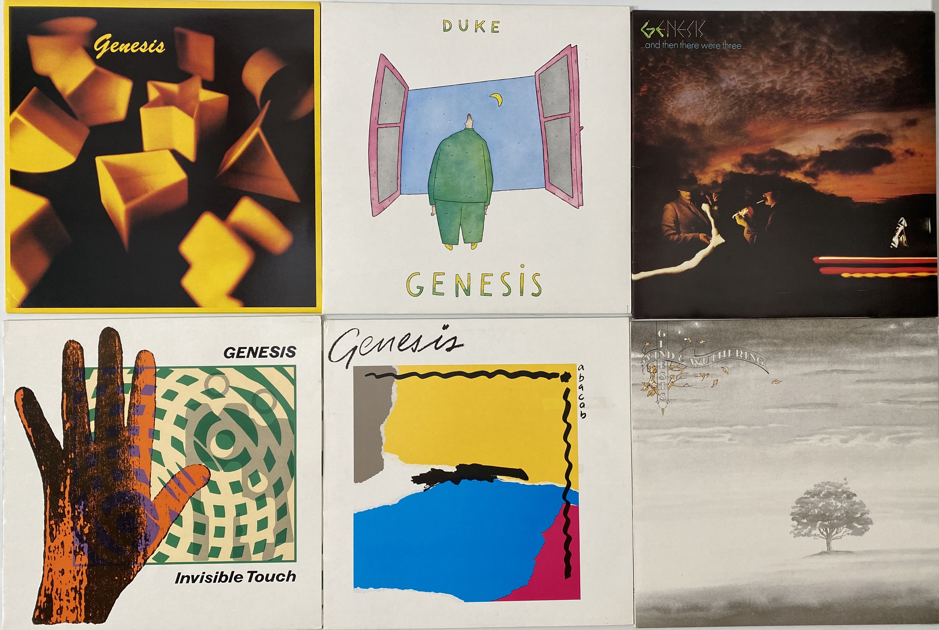 Lot 659 - GENESIS AND RELATED - LP PACK