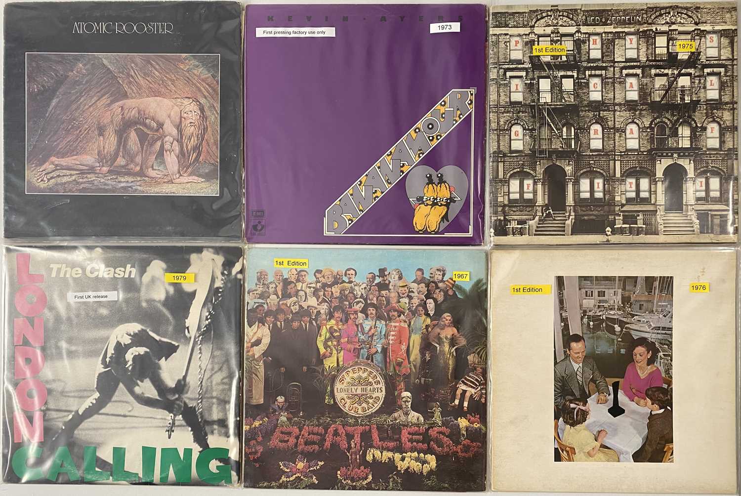 Lot 798 - CLASSIC ROCK - LP/ 7" COLLECTION