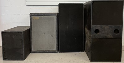 Lot 61 - STRAWBERRY STUDIOS - STRAWBERRY RENTALS COLLECTION - SPEAKER CABINETS.