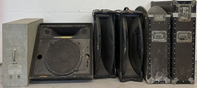 Lot 62 - STRAWBERRY STUDIOS - STRAWBERRY RENTALS COLLECTION - CONES AND SPEAKERS.