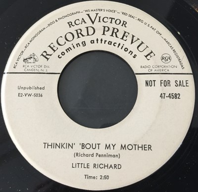 Lot 177 - LITTLE RICHARD - GET RICH QUICK 7" (ORIGINAL US DEMO RECORDING - RCA VICTOR 47-4582)