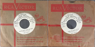 Lot 179 - TERRY SIMMONS - ORIGINAL US RCA VICTOR DEMO 7" COLLECTION