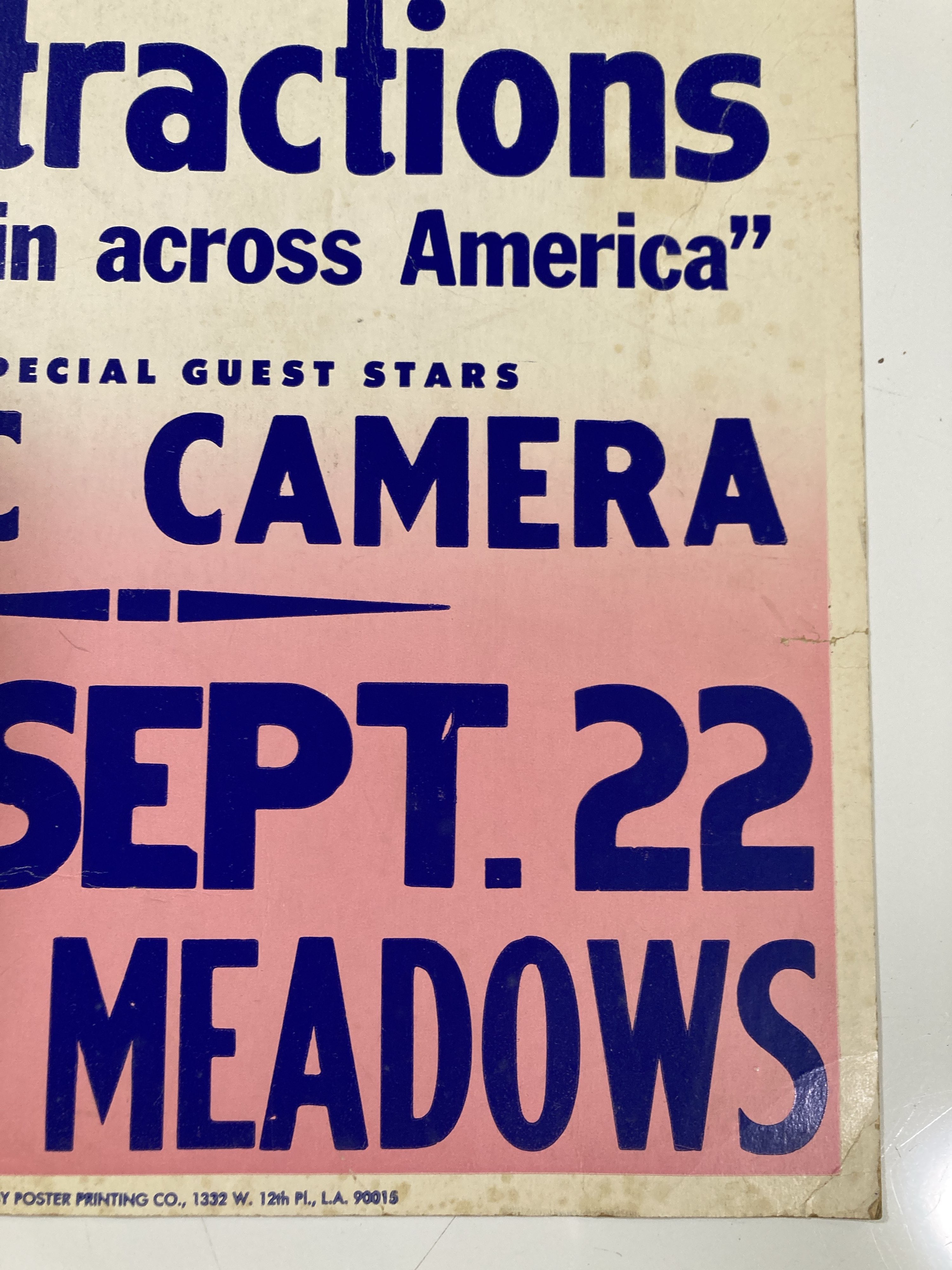 Lot 226 ELVIS COSTELLO A US WINDOW CARD CONCERT Lot 226 elvis costello a us window card concert