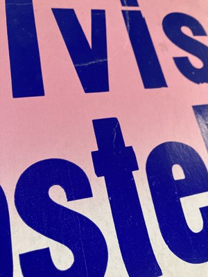 Lot 226 - ELVIS COSTELLO - A US WINDOW CARD CONCERT POSTER.