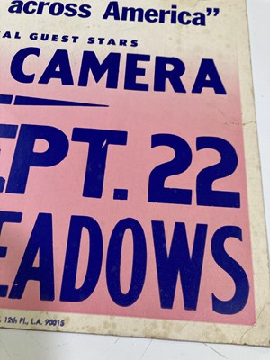 Lot 226 - ELVIS COSTELLO - A US WINDOW CARD CONCERT POSTER.