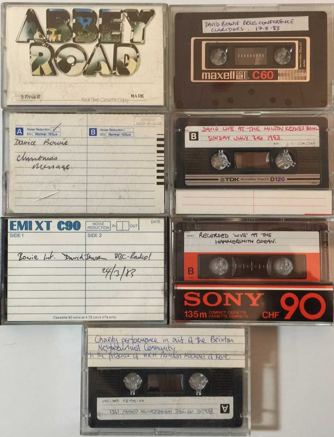 Lot 40 - David Bowie - Cassette Collection Including Abbey Road Studio Demo
