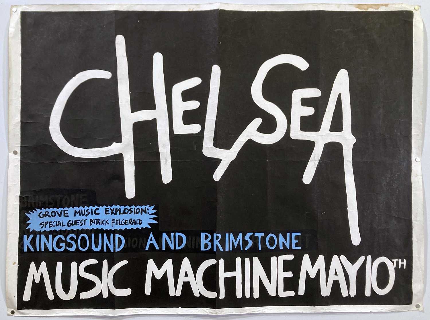 Lot 228 - PUNK INTEREST - CHELSEA - 1979 CONCERT POSTER.