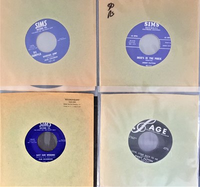 Lot 195 - SIMS RECORD CO. - ROCKABILLY - 7" PACK