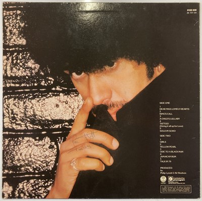 Lot 260 - THIN LIZZY - AN LP SIGNED BY PHIL LYNOTT.