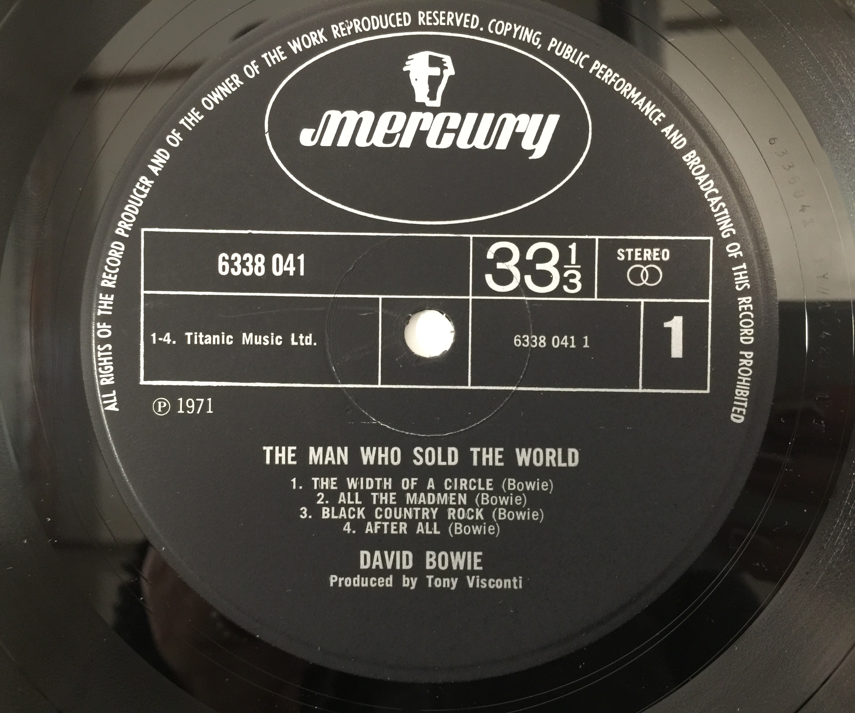 Lot 144 - DAVID BOWIE - THE MAN WHO SOLD THE WORLD LP
