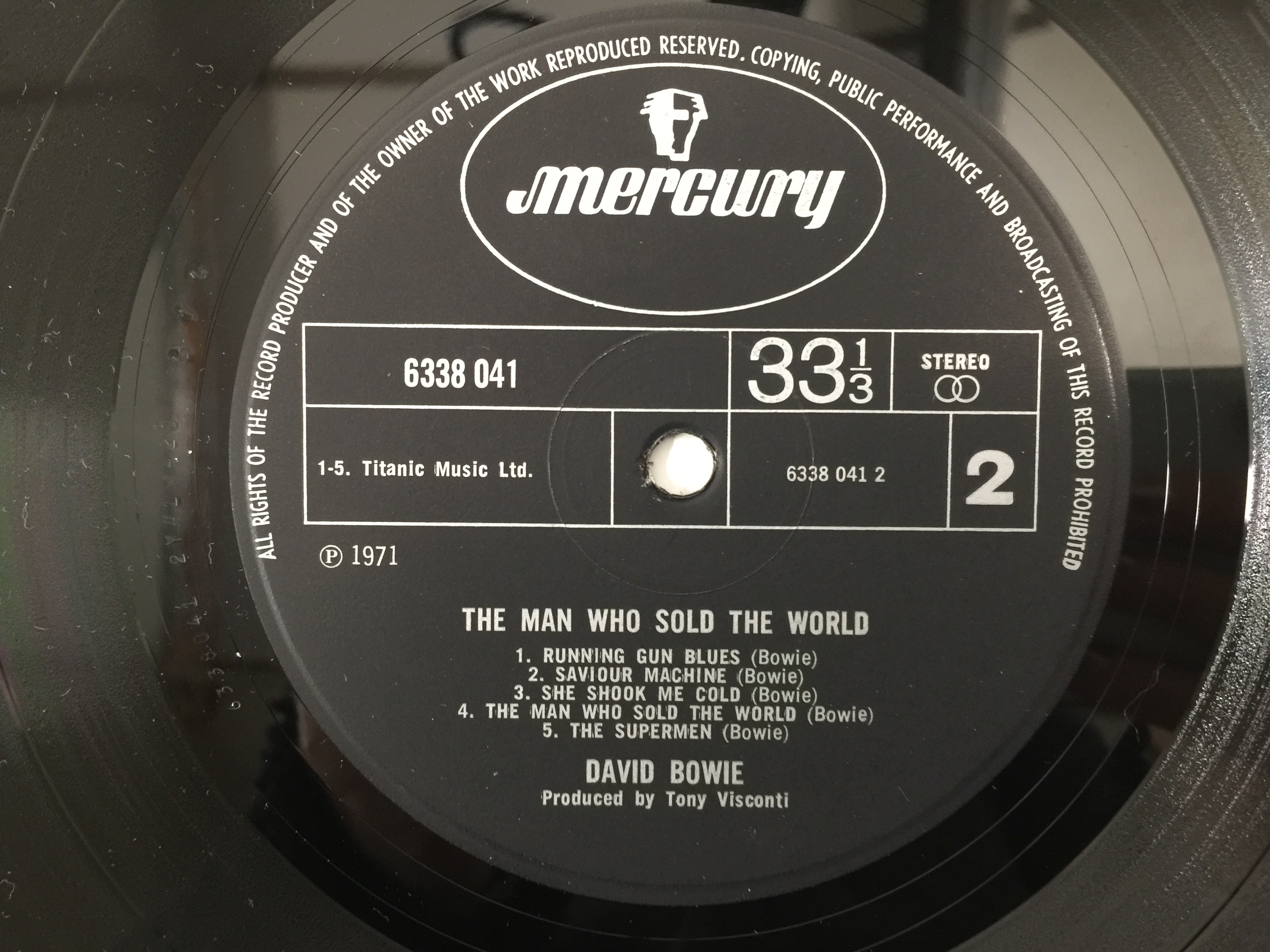 Lot 144 - DAVID BOWIE - THE MAN WHO SOLD THE WORLD LP