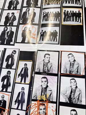 Lot 229 - IAN DURY & THE BLOCKHEADS - A FOLD OUT PROGRAMME AND POSTER DESIGNED BY BARNEY BUBBLES.