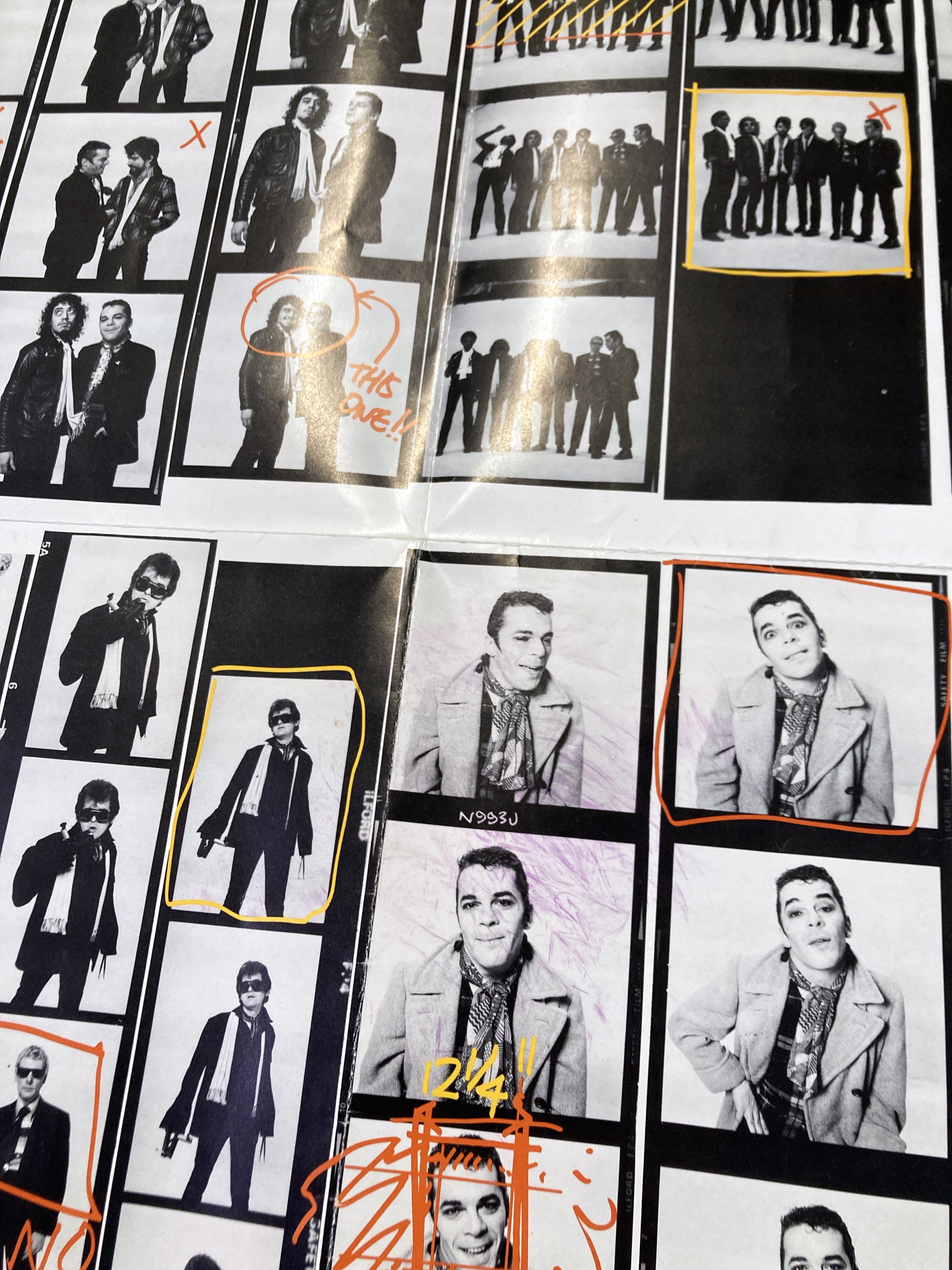 Lot 229 - IAN DURY & THE BLOCKHEADS - A FOLD OUT