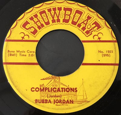 Lot 220 - BUBBA JORDAN - COMPLICATIONS 7" (SHOWBOAT 1503 - ORIGINAL US RECORDING)