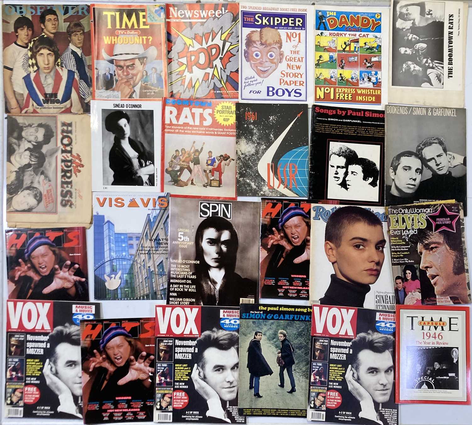 Lot 1970113 - MUSIC AND CULTURE MAGAZINES INC THE WHO