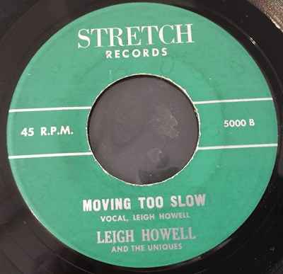 Lot 251 - LEIGH HOWELL AND THE UNIQUES - LISTEN TO MY HEART C/W MOVING TOO SLOW 7" (STRETCH 5000)