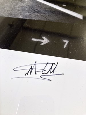 Lot 377 - THE JAM - MARTYN GODDARD -SIGNED LIMITED EDITION 'DOWN IN THE TUBE STATION' PHOTOGRAPH.