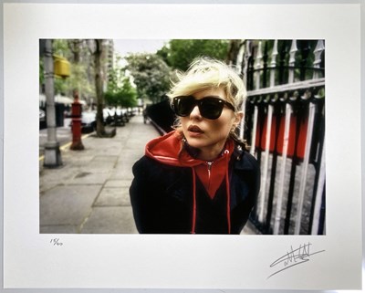 Lot 197 - MARTYN GODDARD - BLONDIE / DEBBIE HARRY, LIMITED EDITION PRINT.