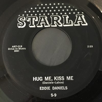 Lot 243 - EDDIE DANIELS - HURRY BABY / HUG ME, KISS ME (STARLA - S-9)