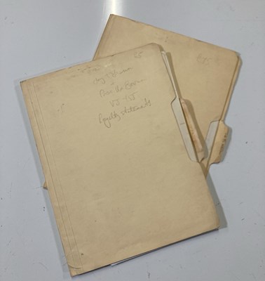 Lot 329 - ROCK AND ROLL MEMORABILIA - ORIGINAL RECORDING CONTRACTS AND DOCUMENTS.