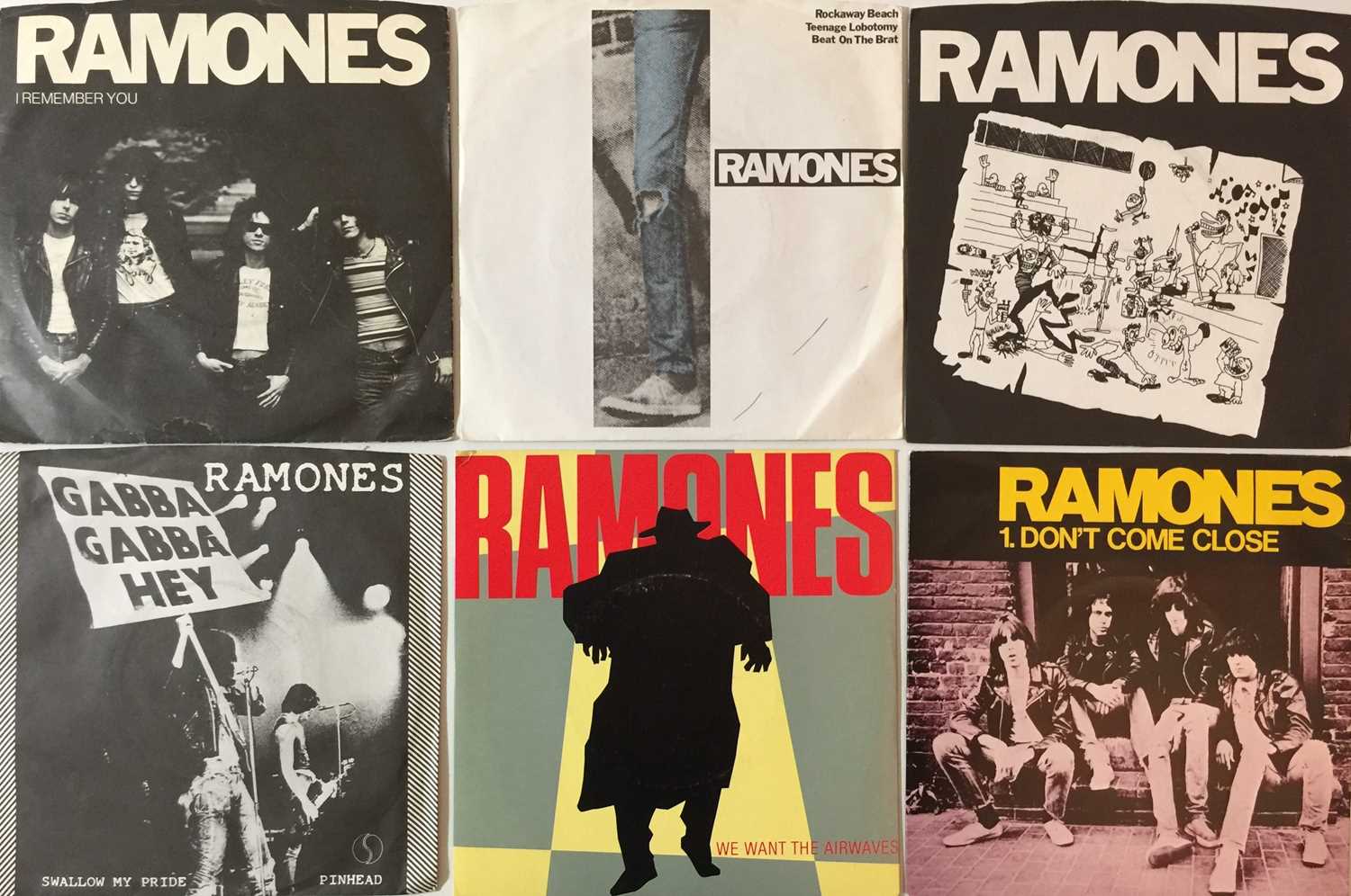 Lot 102 - Ramones - UK 7" Collection